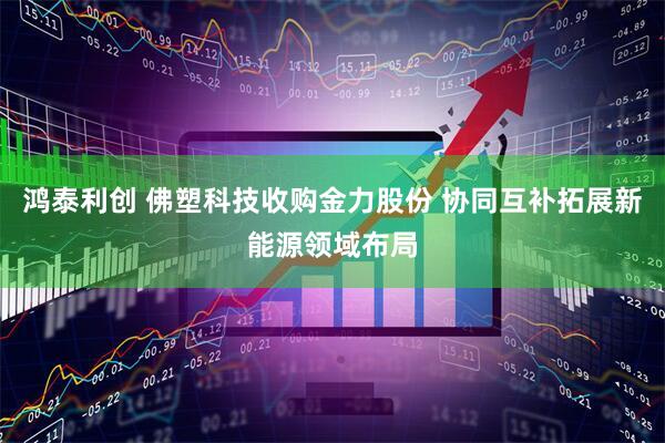 鸿泰利创 佛塑科技收购金力股份 协同互补拓展新能源领域布局